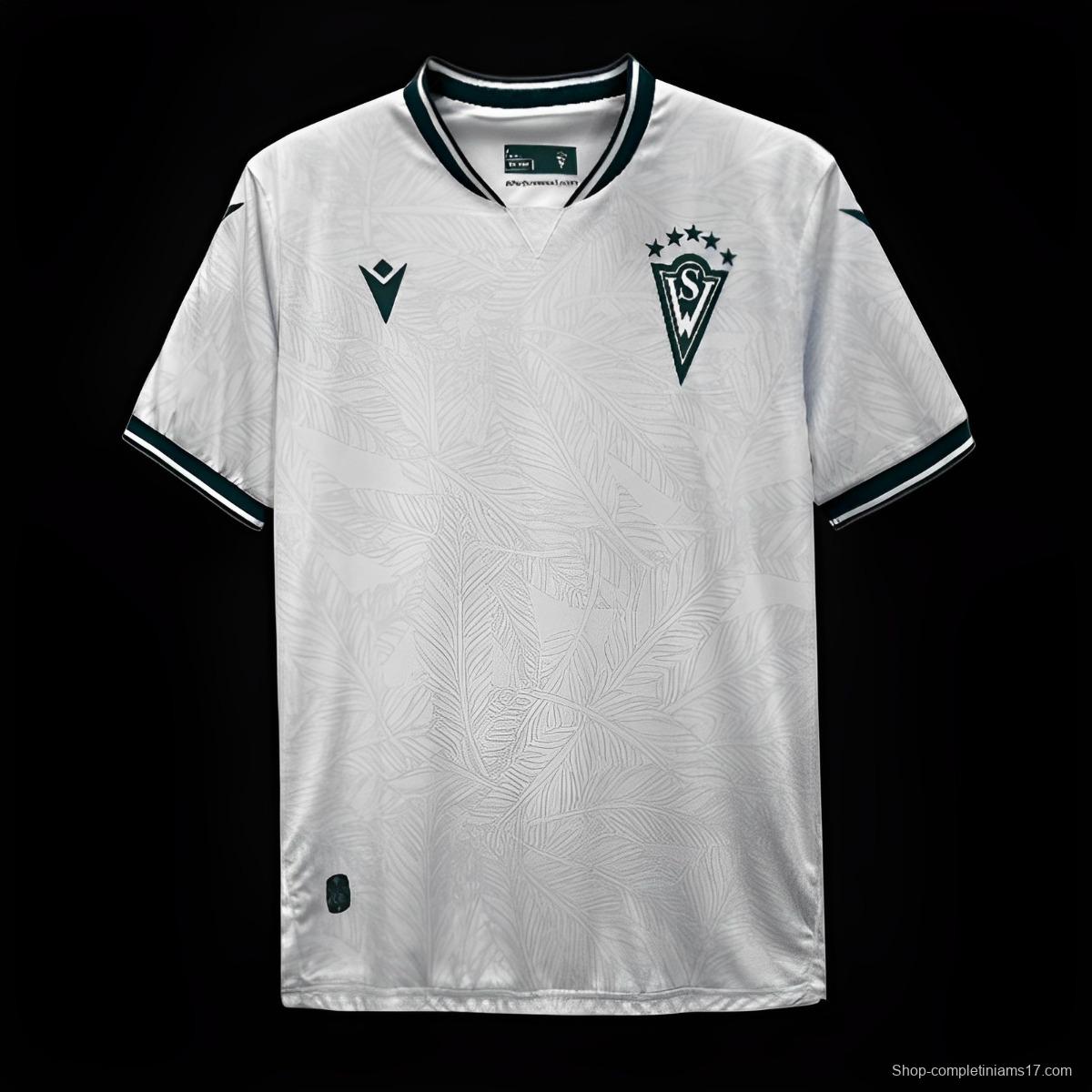 24/25 Santiago Wanderers Away White Jersey