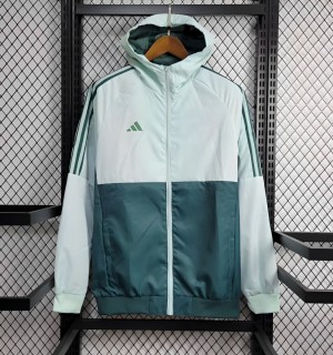 2024 Adidas Green Windbreaker