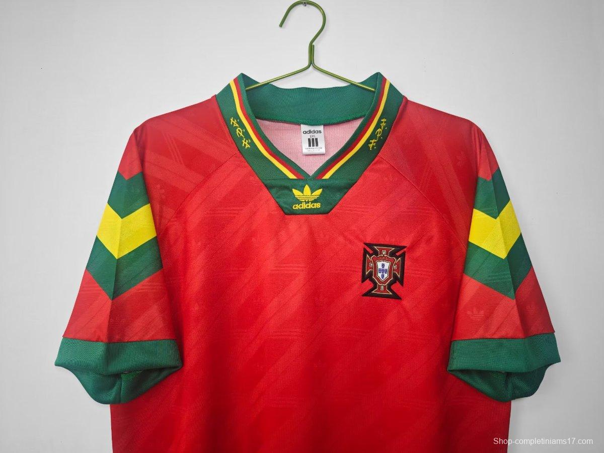 Retro 92/94 Portugal Home Jersey