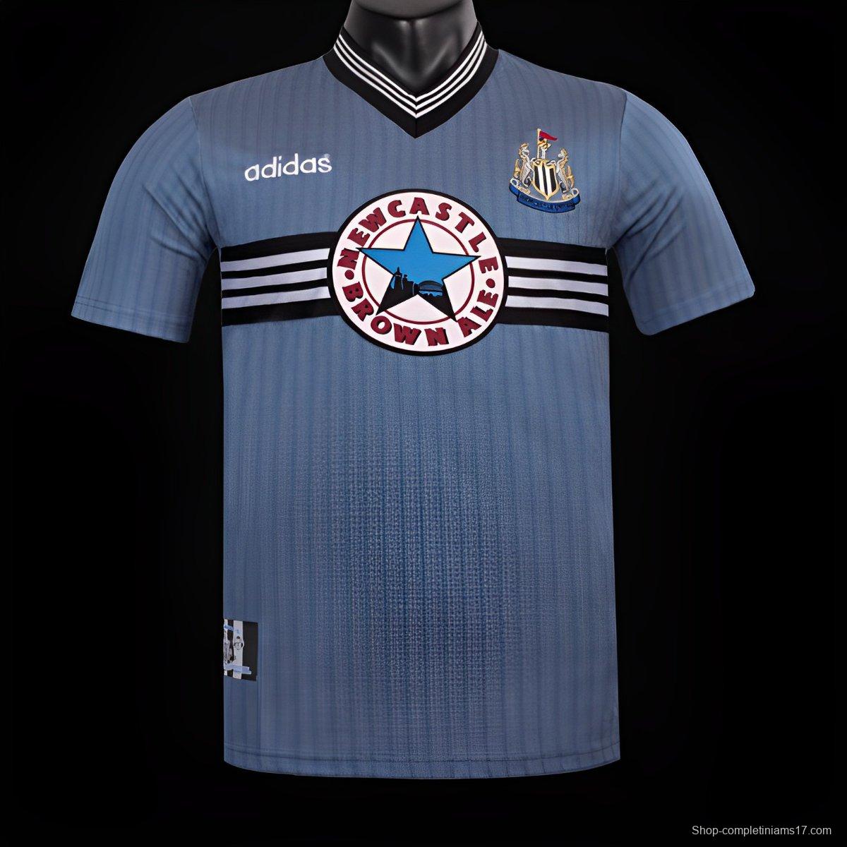 Retro 95/96 Newcastle United Away Grey Jersey