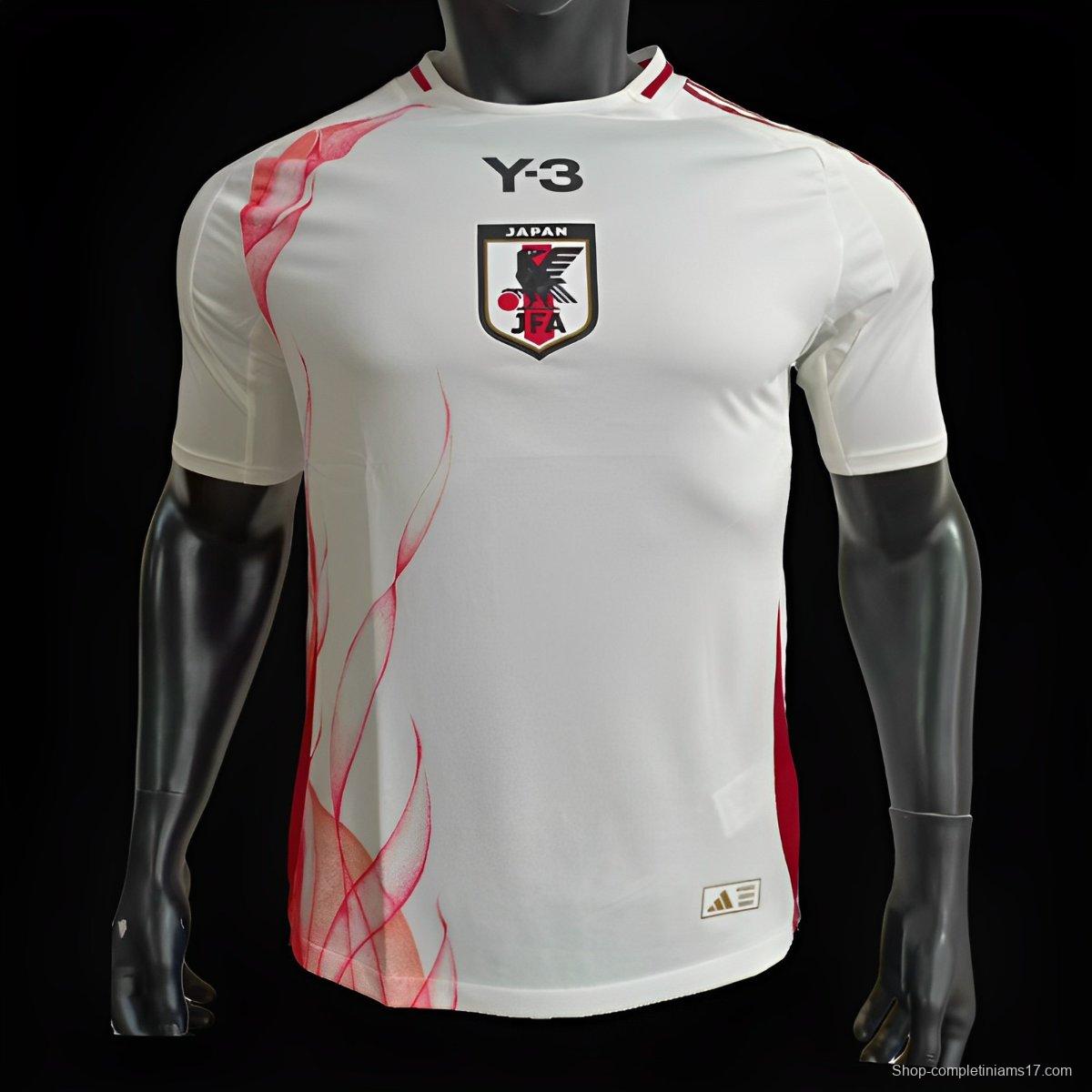 Player Version 2024 Japan Away White Jersey