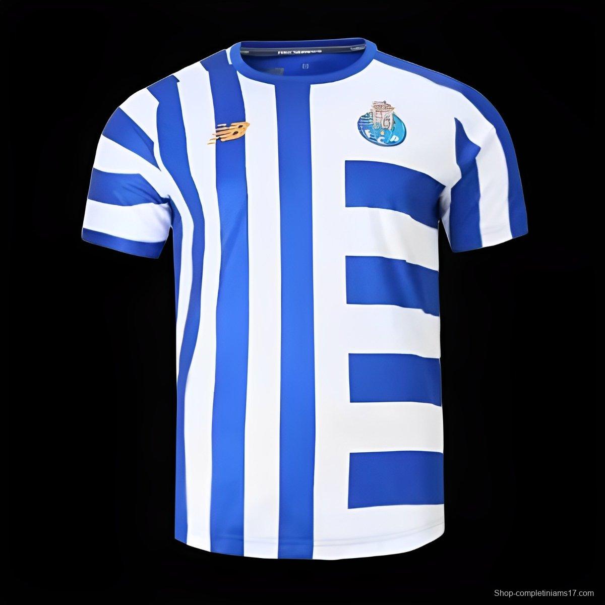 24/25 Porto White/Blue Pre-Match Jersey