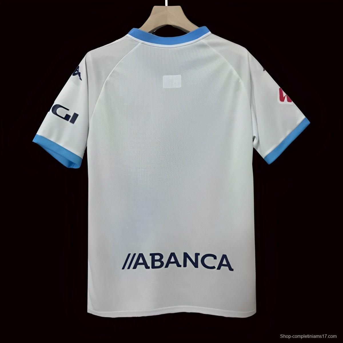 24/25 Deportivo De La Coruna Away White Jersey