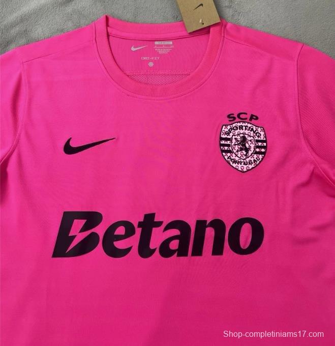 24/25 Sporting Lisbon October Pink Jersey