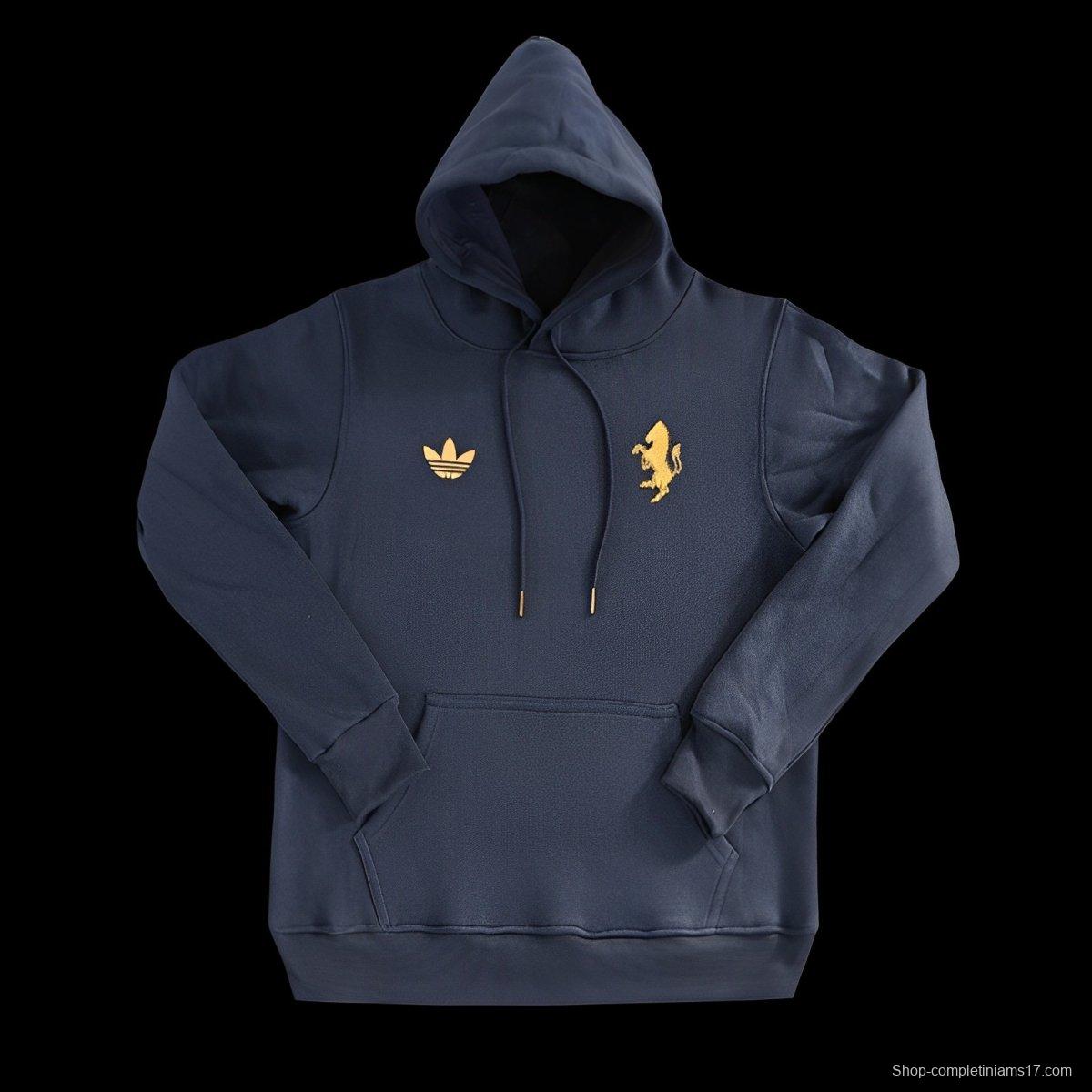 24/25 Juventus Navy Hoodie