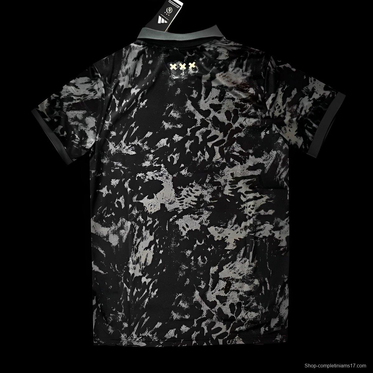 24/25 AJax x Stone Island Black Special Jersey