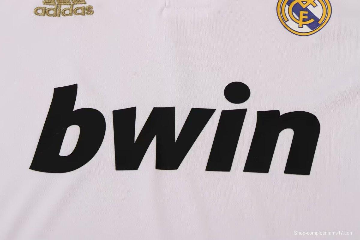 Retro Kids 11/12 Real Madrid Home Jersey