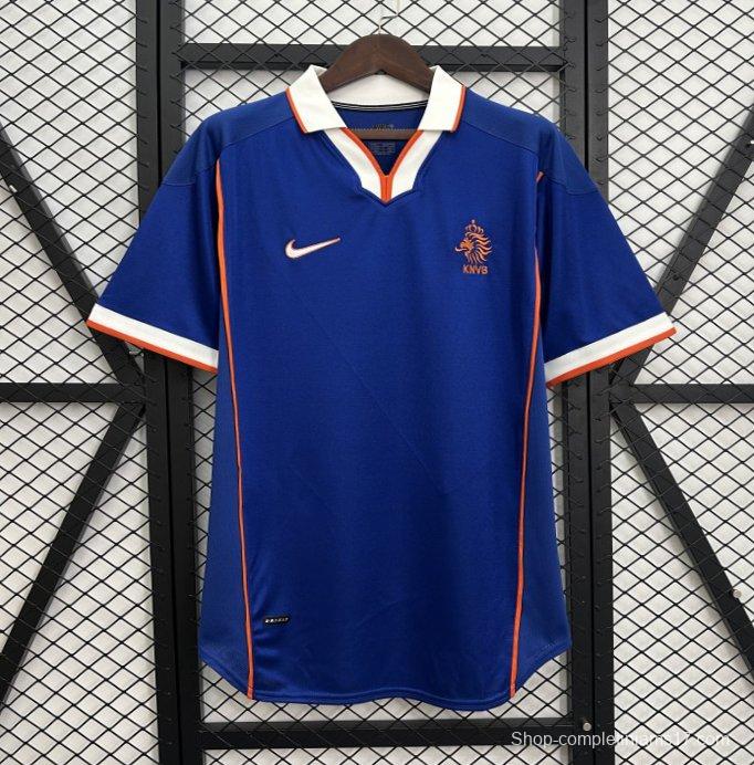 1998 Retro Netherlands Home Retro Jersey