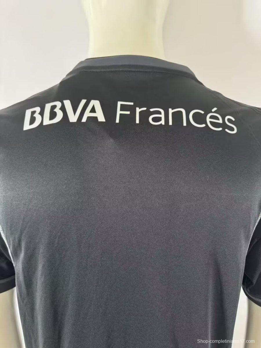 Retro 13/14 River Plate 75Th Anniversary Black Jersey