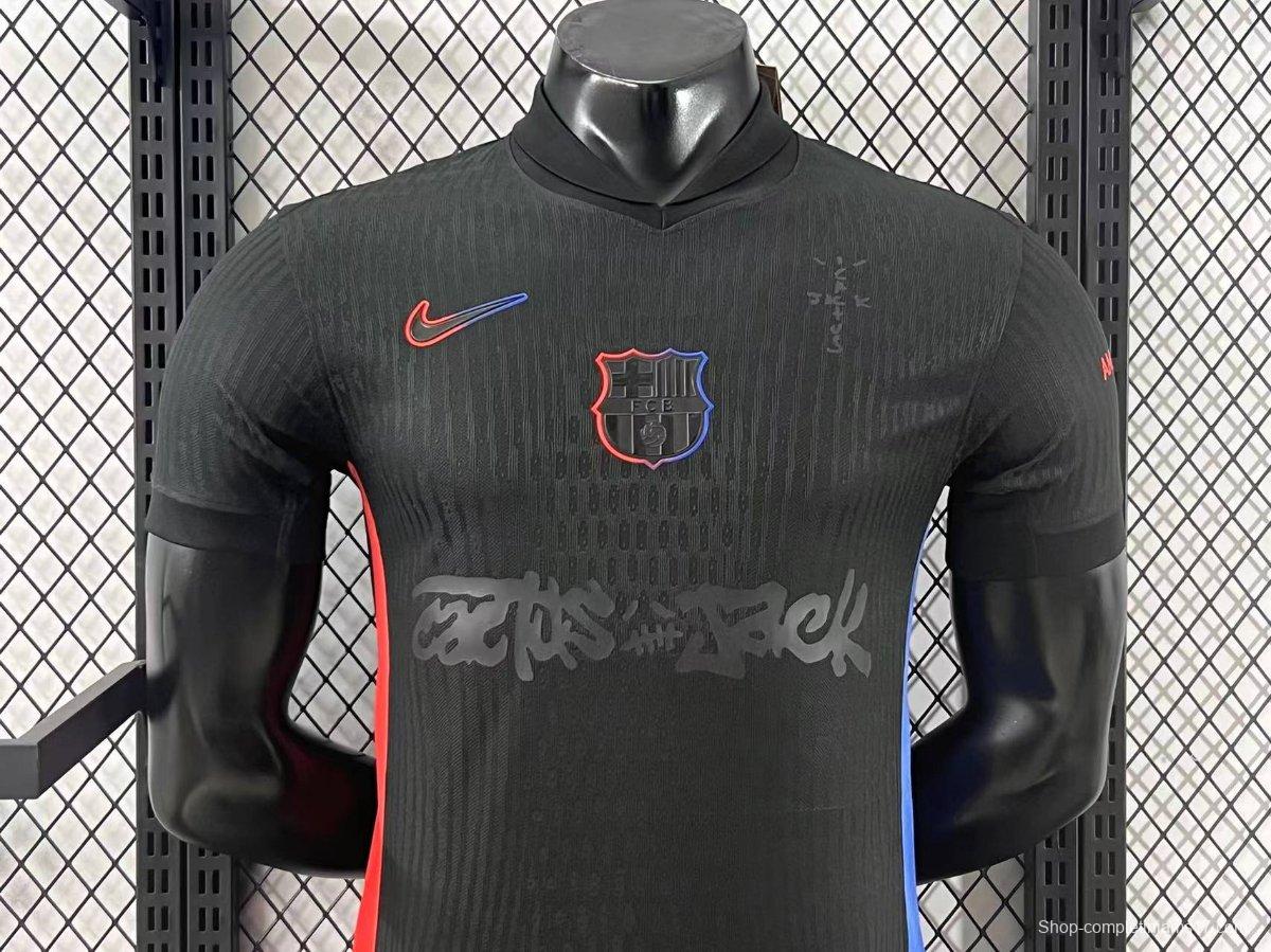 Player Version 24/25 Barcelona x Travis Scott Away Jersey