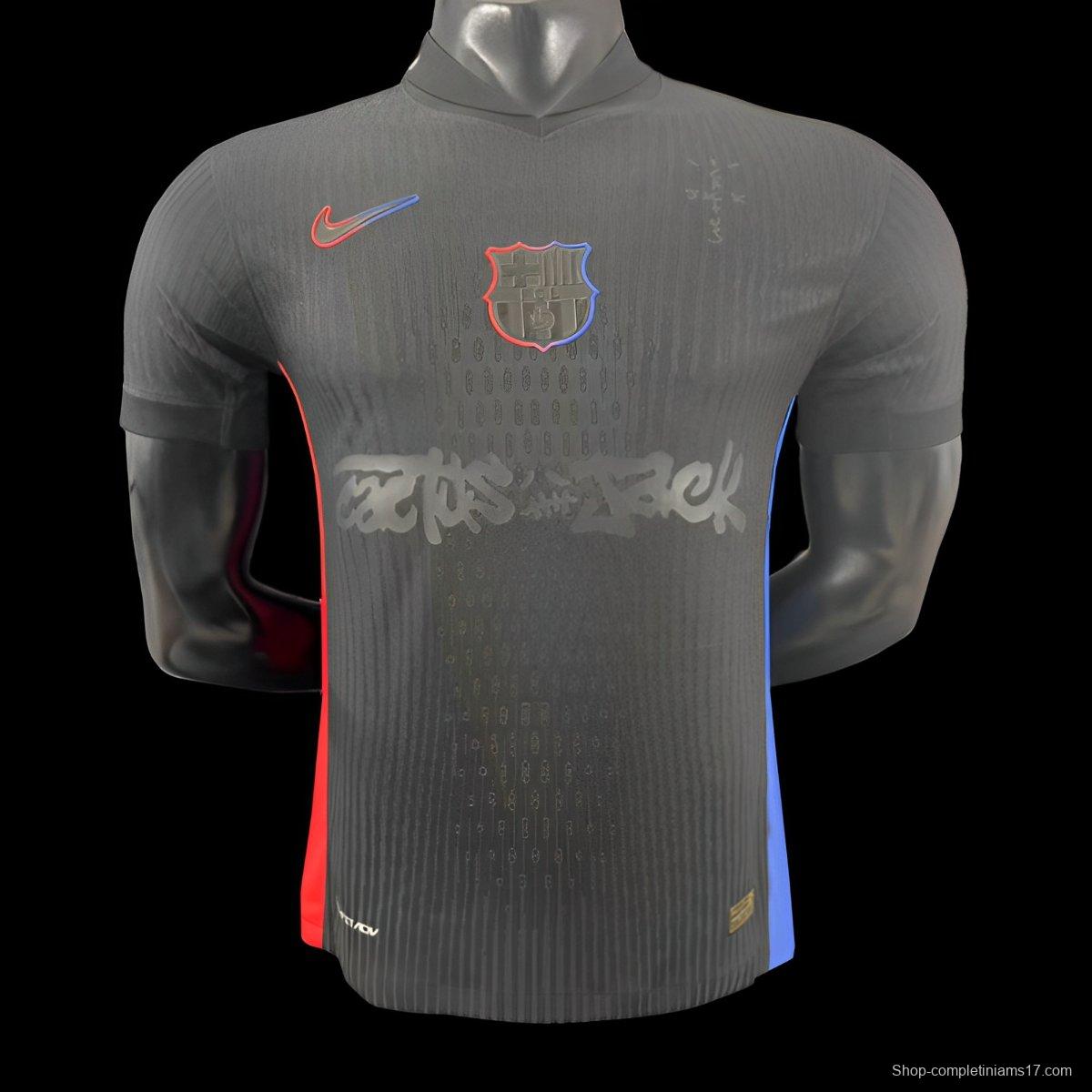 Player Version 24/25 Barcelona x Travis Scott Away Jersey