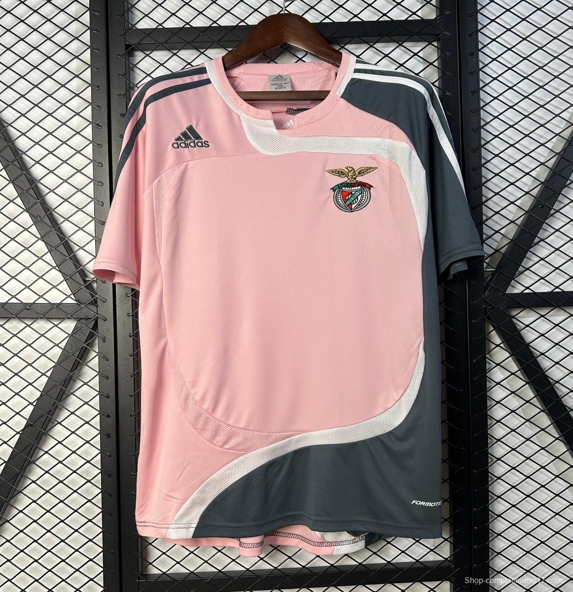 Retro 07/08 Benfica Away Pink Jersey
