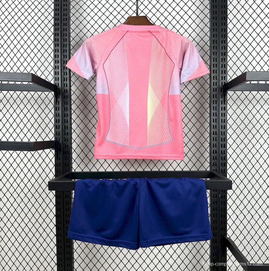25/26 Kids Barcelona Pink Special Jersey