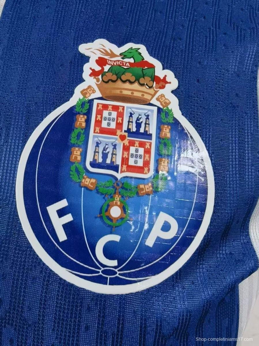 Player Version 25/26 Porto Home Jersey