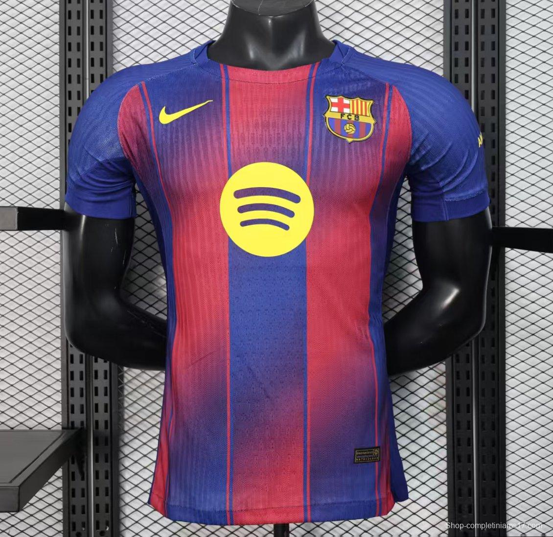 Player Version 25/26 Barcelona Home Jersey