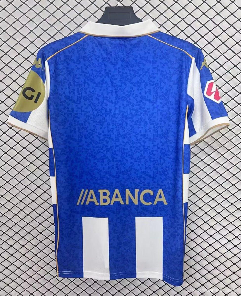 25/26 Deportivo de La Coruna Home Jersey