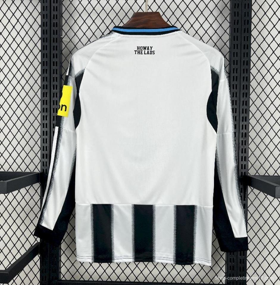 25/26 Newcastle United Home Long Sleeve Jersey