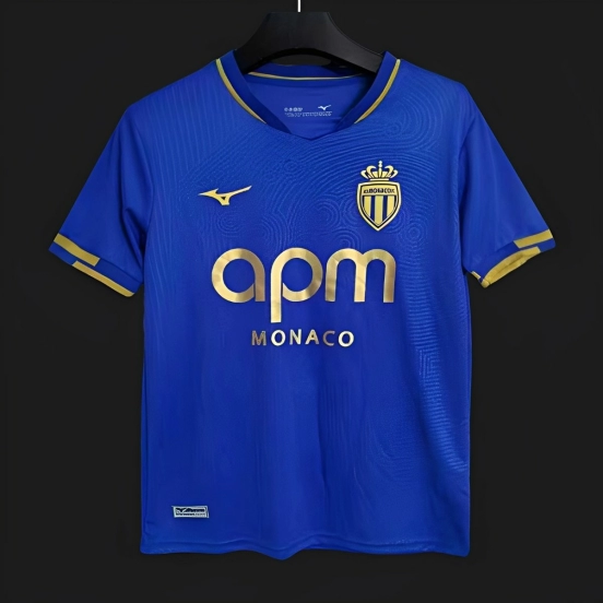 25/26 Monaco Away Blue Jersey