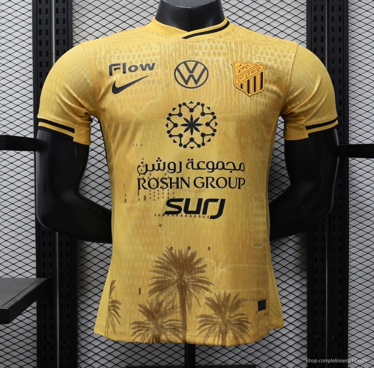 Player Version 25/26 Al-Ittihad Third Yellow Jersey