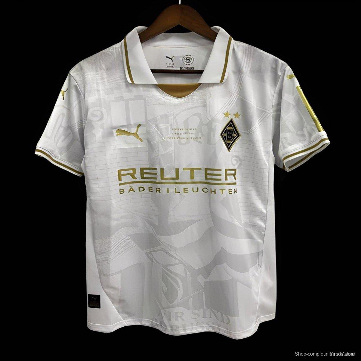 25/26 Borussia Monchengladbach White Pre-match Jersey