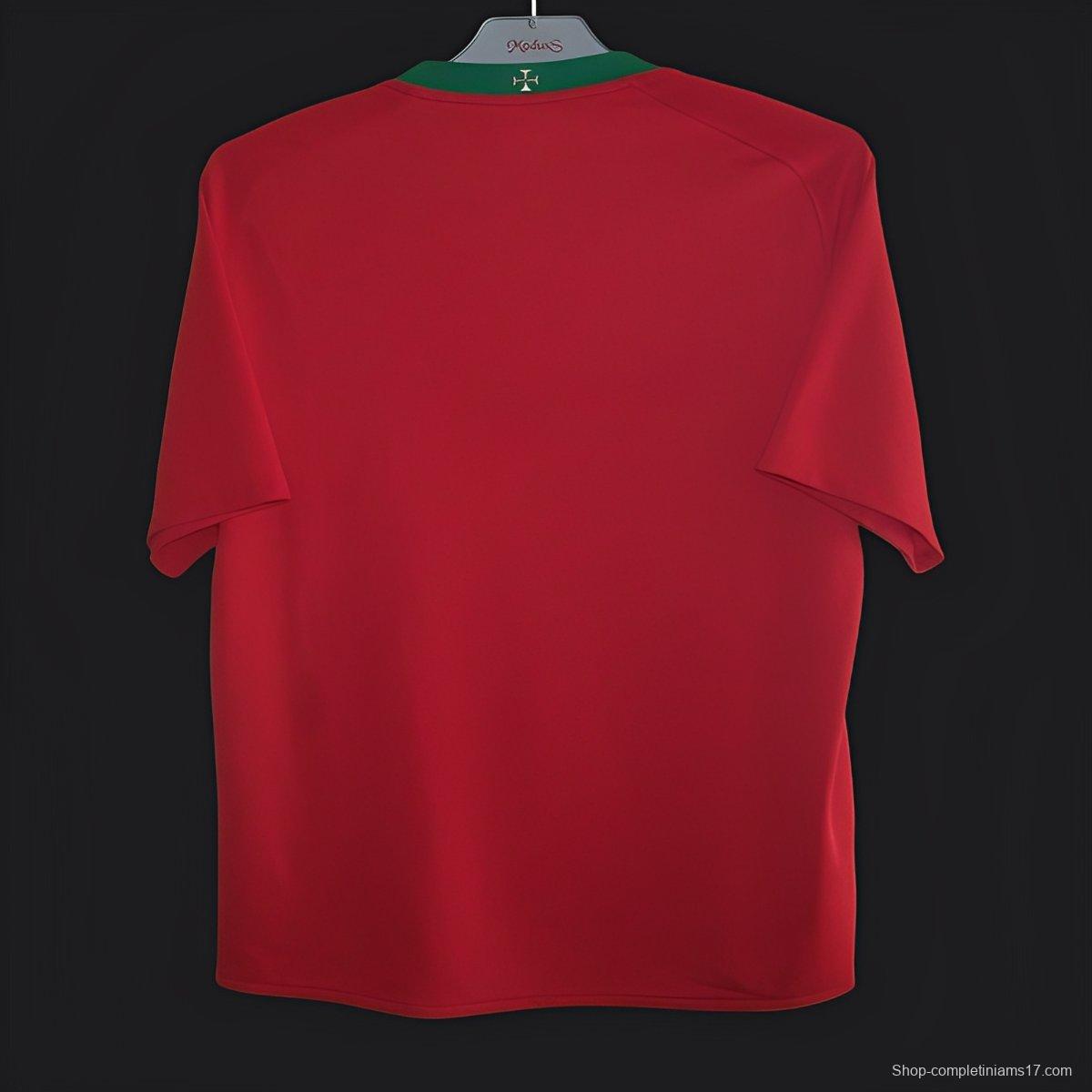 Retro 2008 Portugal Home Jersey