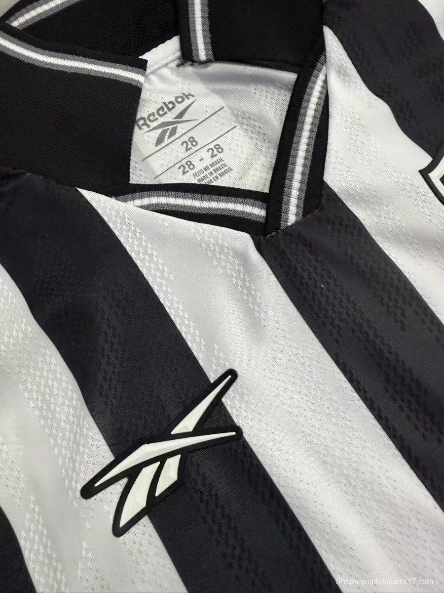 25/26 Kids Botafogo Home Jersey With Sponsor