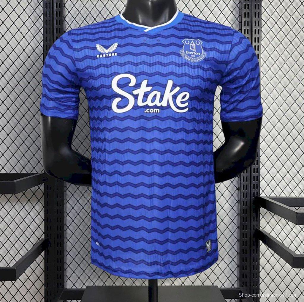2025/26 Player Version Mens Everton Home Jersey
