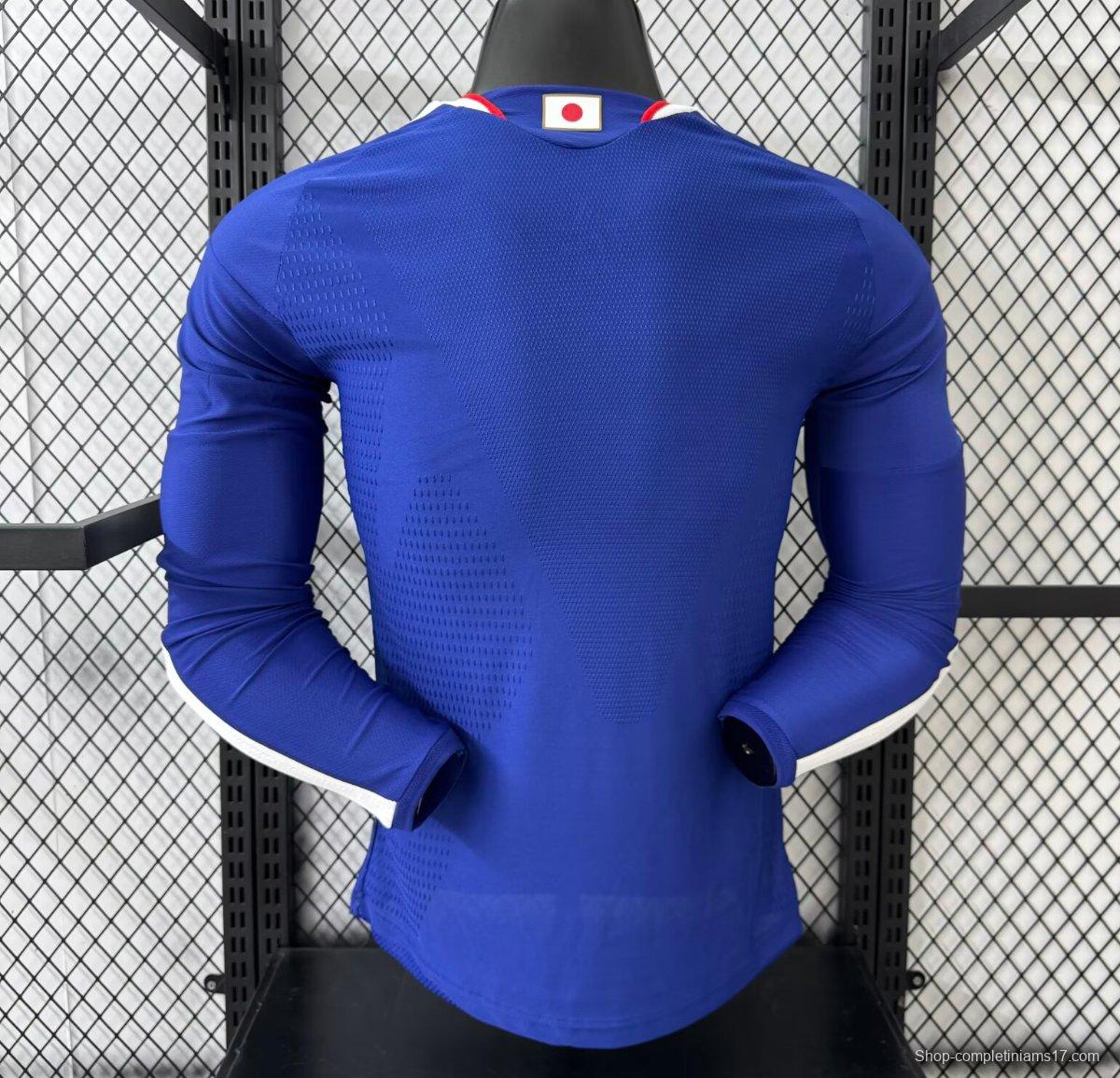 2026 Japan Home Long Sleeve Jersey