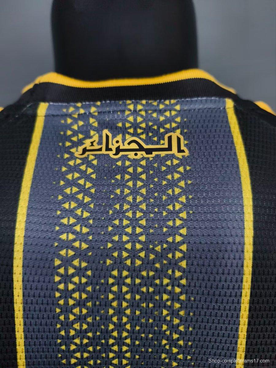 Player Version 2026 Algeria Black Jersey