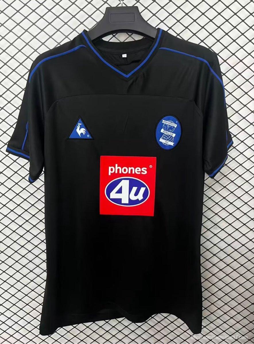 Retro 02/03 Birmingham City Away Black Jersey