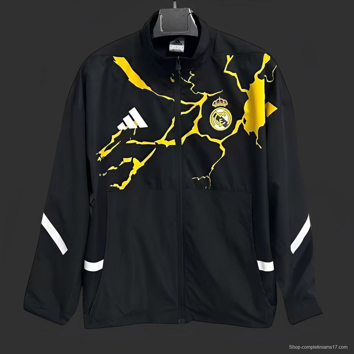 25/26 Real Madrid Avengers Full Zipper Windbreaker