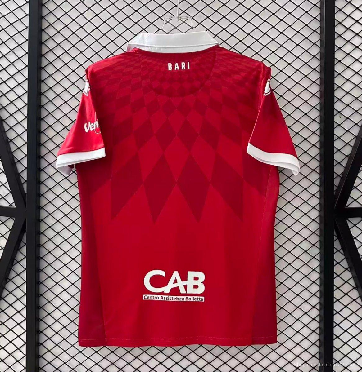 25/26 BARI Away Red Jersey