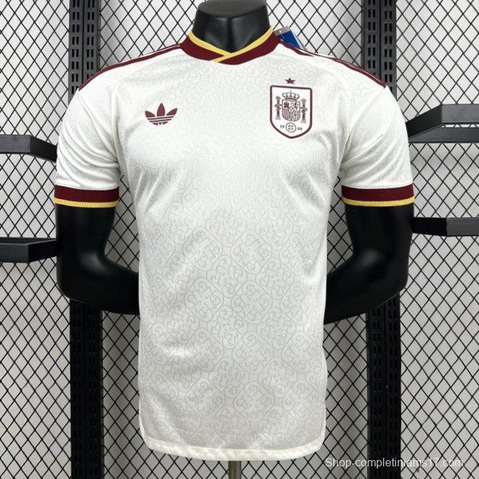 2026 Player Version Mens Spain World Cup Away Jersey