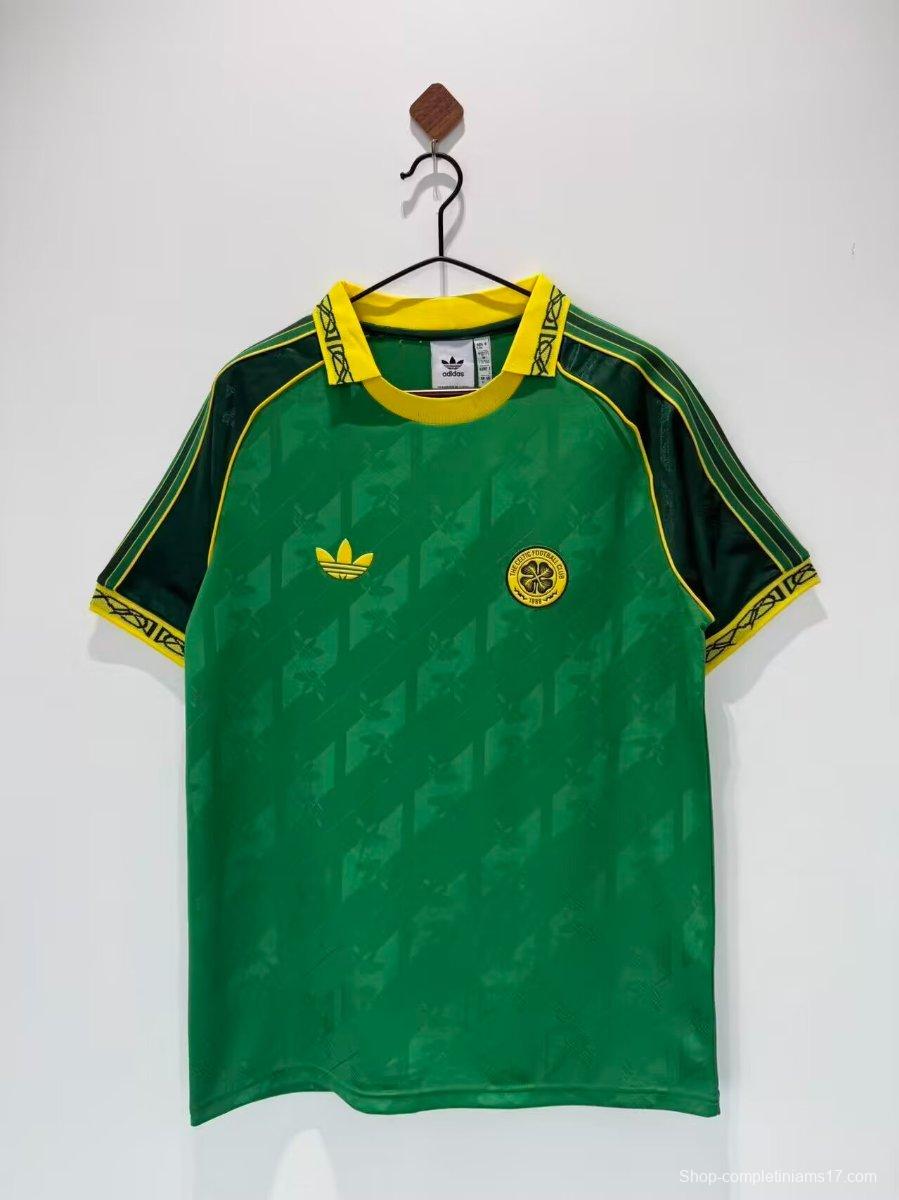 25/26 Adidas Celtic FC LFSTLR Green Jersey