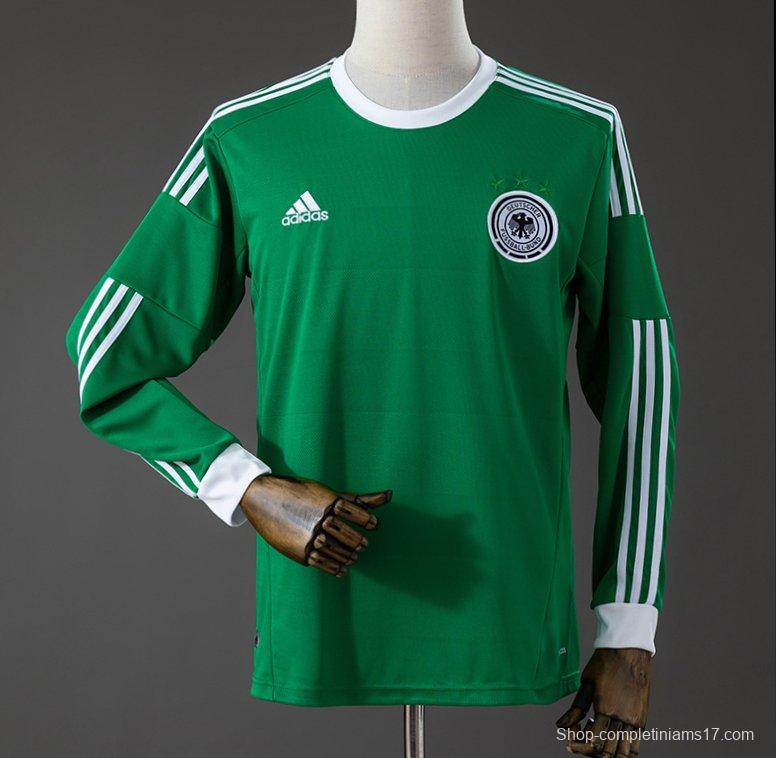 12/13 Germany Away Retro Long Sleeve Jersey