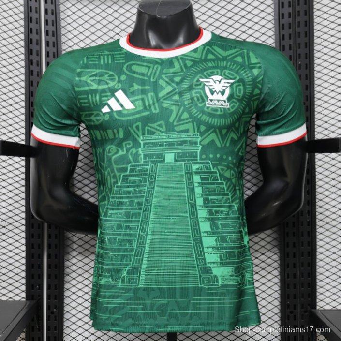 Player Version 2026 Mexico Special Edition Green Jersey