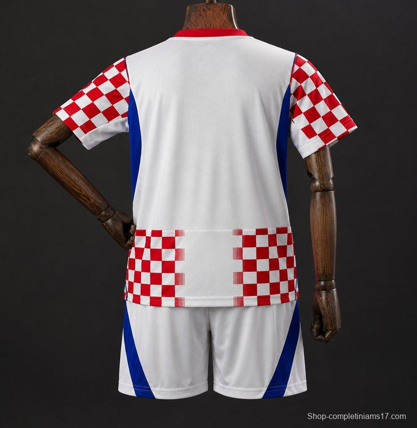 2026 Kids Croatia Home Jersey