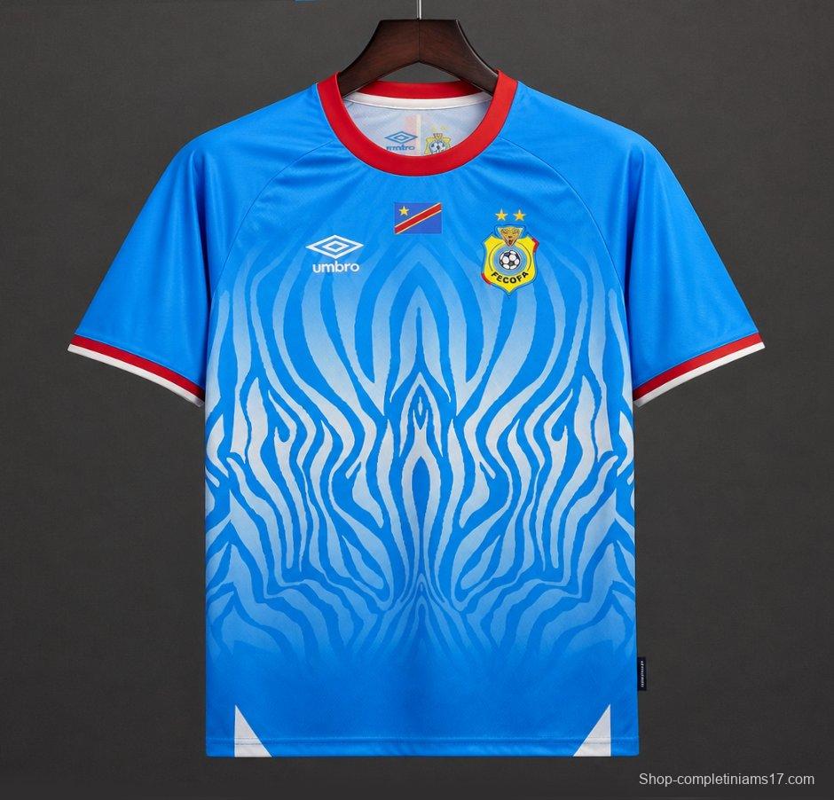 2026 DR Congo Sky Blue  Home Jersey