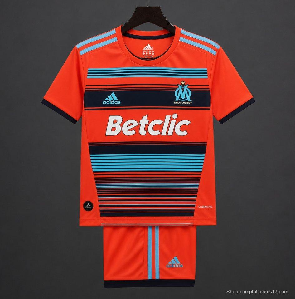 Retro Kids 11/12 Olympique Marseille Away Jersey