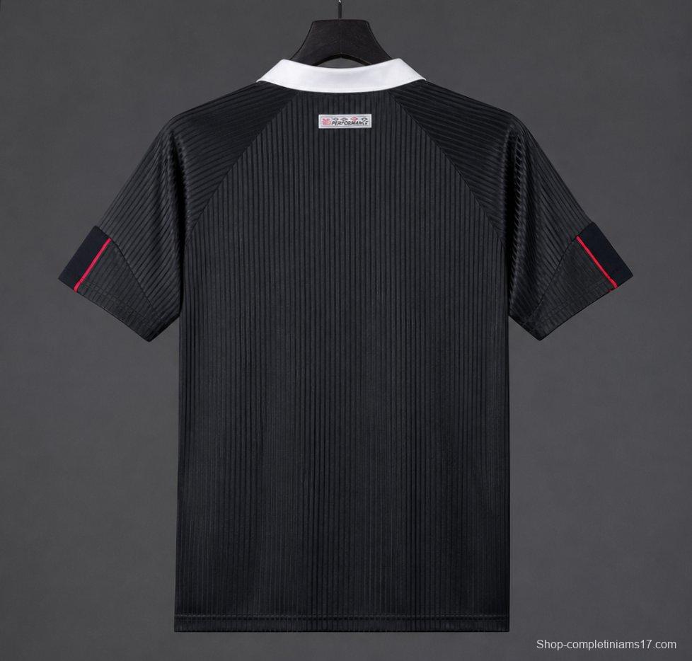 Retro 1997/99 England Black & Red Away Jersey