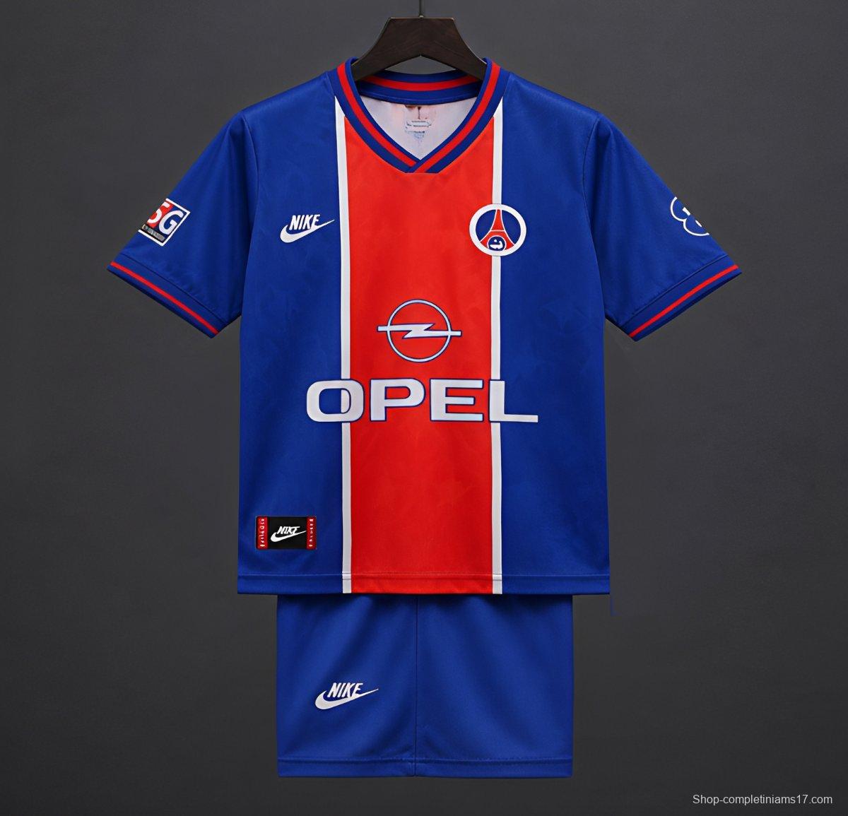 Retro 95/96 Kids PSG/Paris Saint-Germain Home Jersey