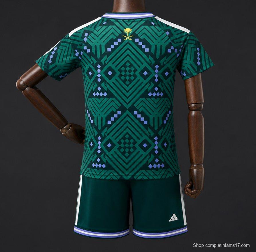2026 Kids Saudi Arabia Home Jersey