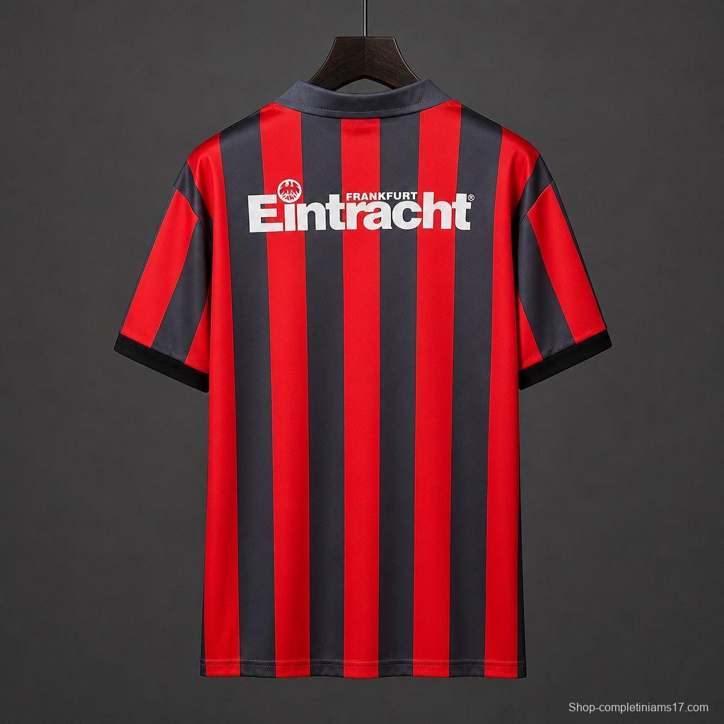 Retro 92/93 Eintracht Frankfurt Home Jersey