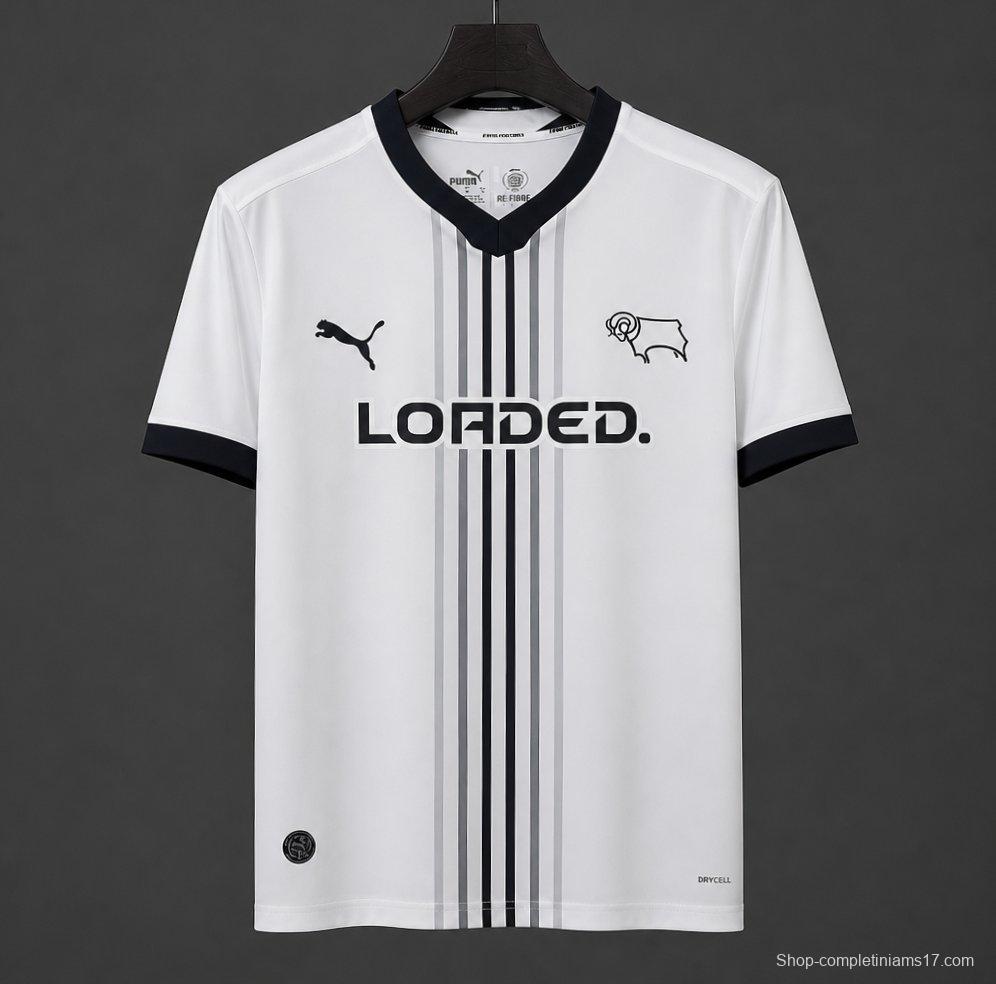 Player Version 26/27 Derby County Home Jersey