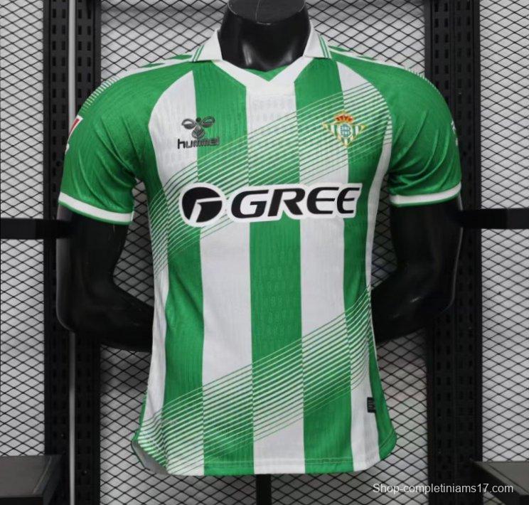 Player Version 26/27 Real Betis Home Jersey