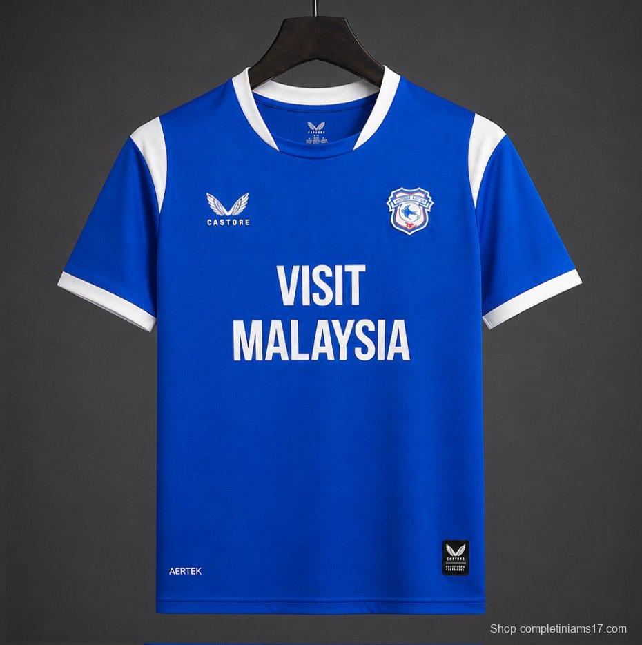26/27 Cardiff City Home  Jersey