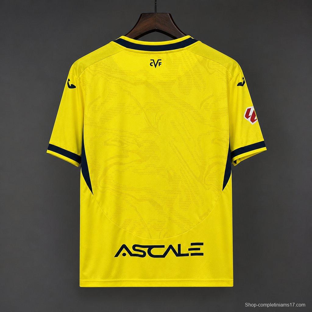 26/27 Villareal Home Jersey