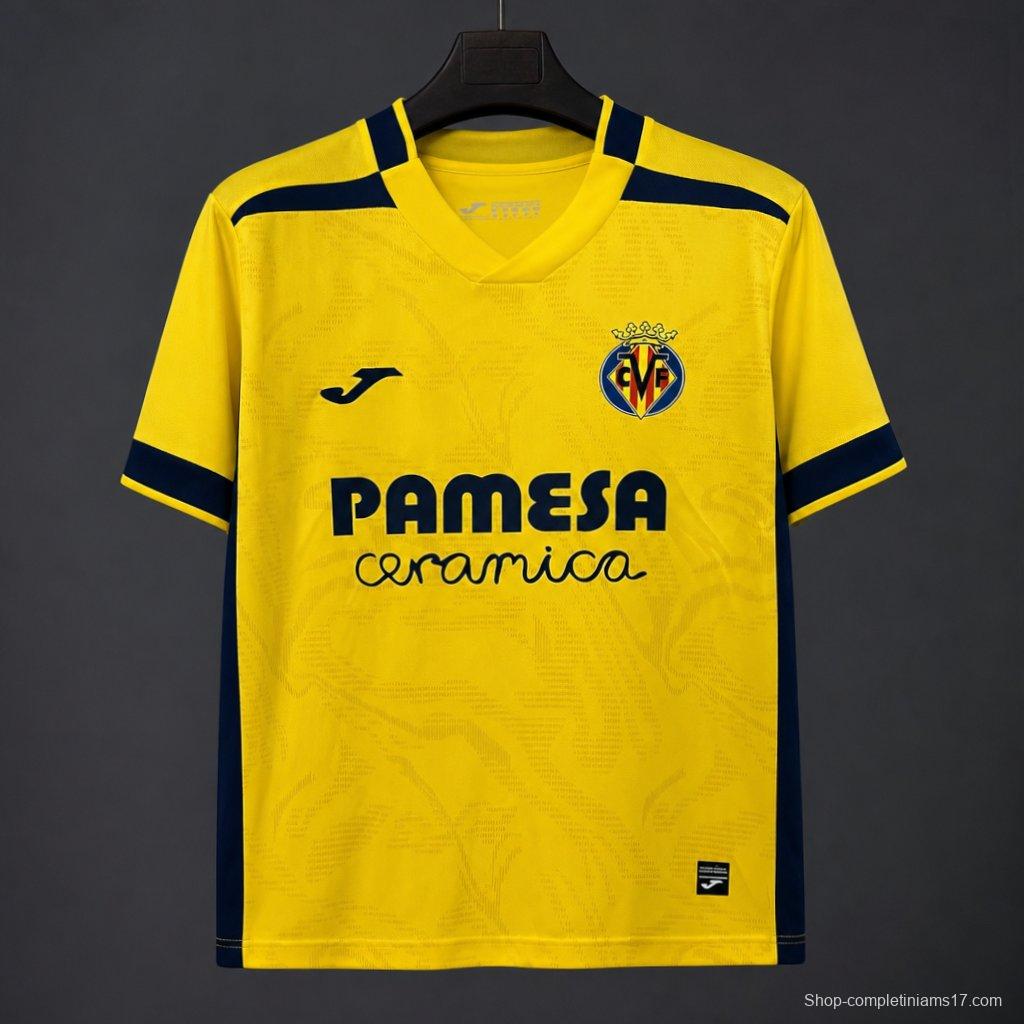 26/27 Villareal Home Jersey
