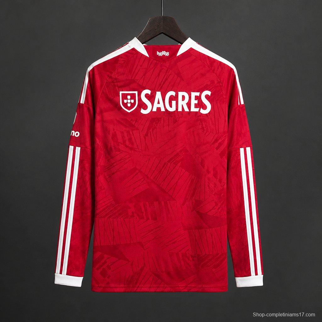 26/27 Benfica Home Long Sleeve Jersey