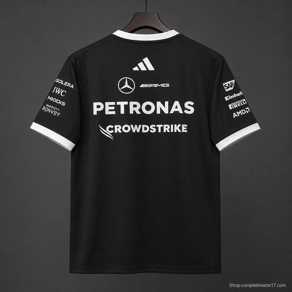 2026 F1 Mercedes-AMG Petronas F1 Team Black Training Jersey